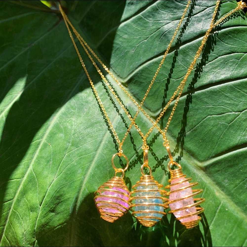 💙AURA QUARTZ,AQUA - Picture 2 of 2
